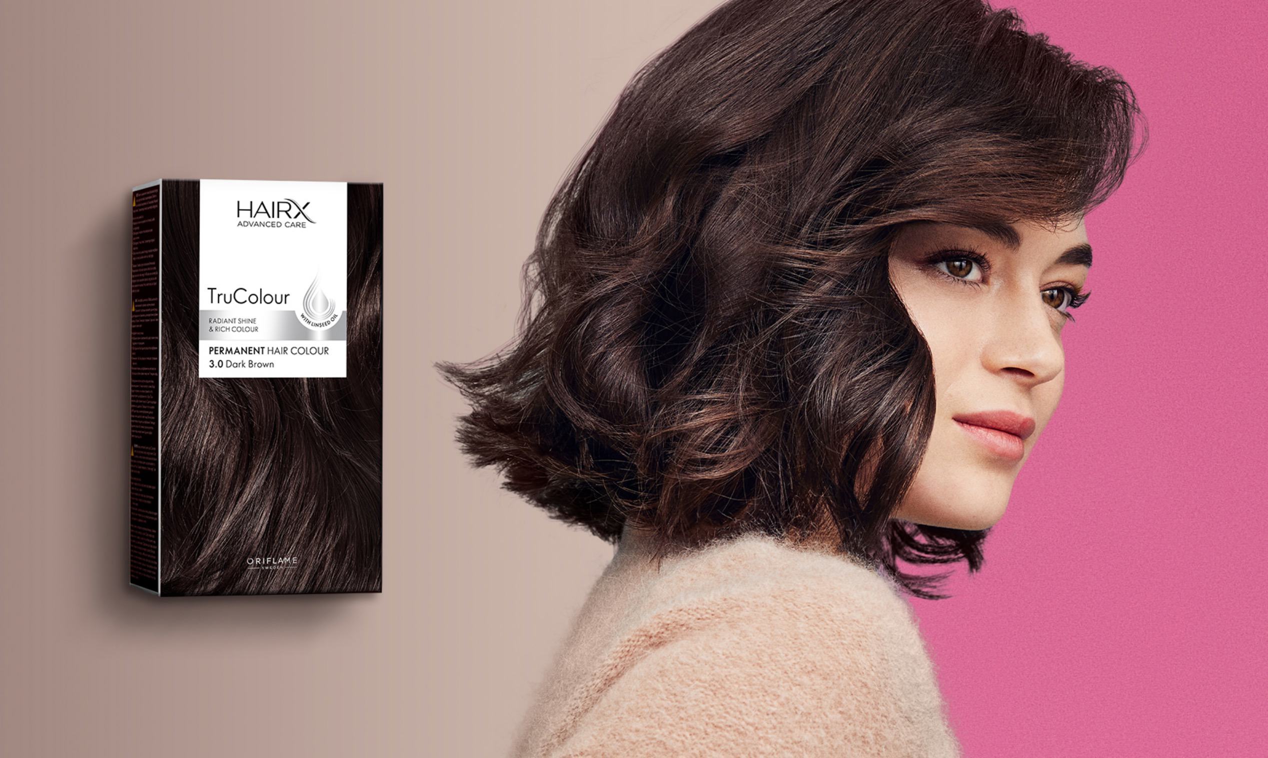 Новый сезон — новый имидж с красками для волос HairX | Oriflame Cosmetics